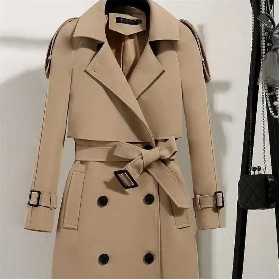 Elegant Midi Dress with Tailored Fit and Comfortable Stretch