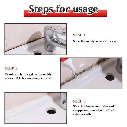 Powerful Stain Eliminator Gel for Bathroom Surfaces