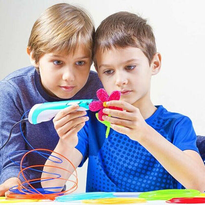 Creative 3D Design Pen with Adjustable Speed and Safety Features