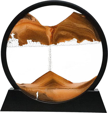 Dynamic 3D Sand Art Frame – Kinetic Visual Display