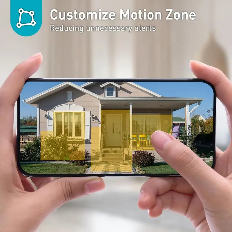 1080p HD Wireless Video Doorbell Camera with 166° Lens, Two-Way Audio