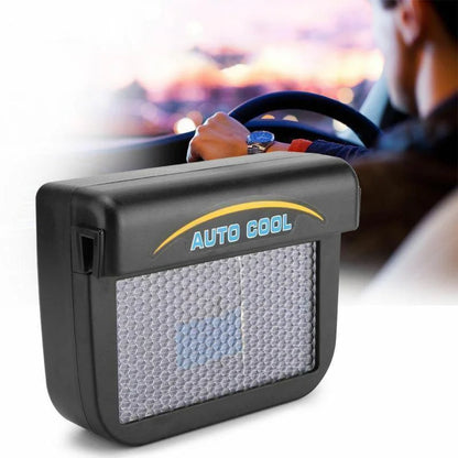 Eco-Friendly Car Window Air Circulator with Solar Power