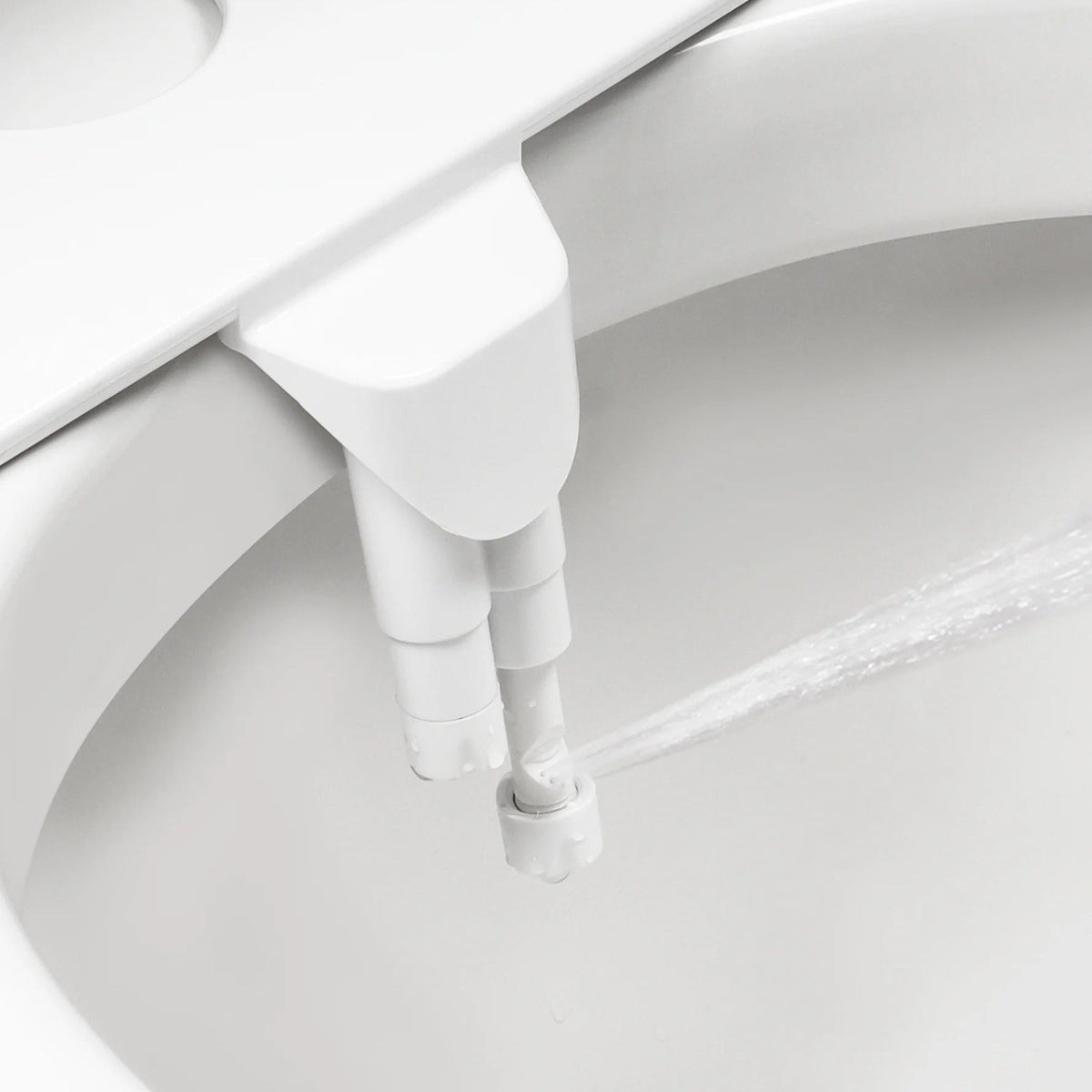 Dual Nozzle Spray Bidet Attachment with Adjustable Water Pressure