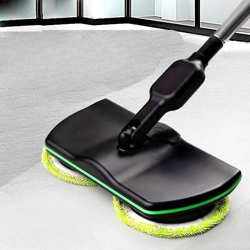 Dual Motor Electric Mop with Adjustable Handle, 40-50 Minutes Operation