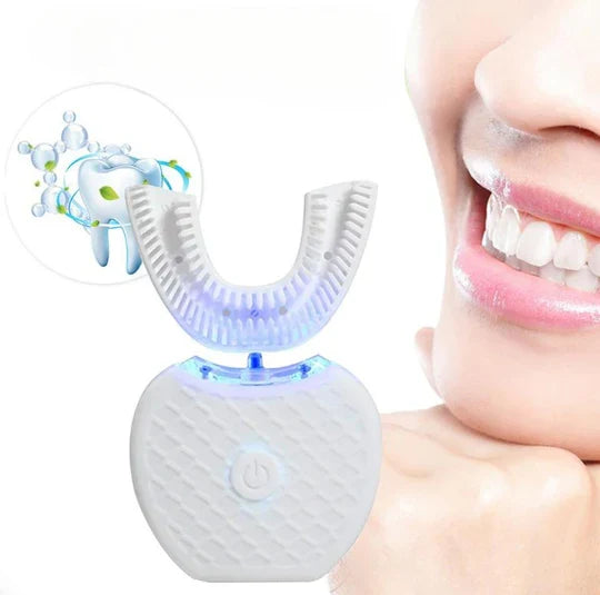 Advanced Sonic Toothbrush with U-Shape Design & Blue Light