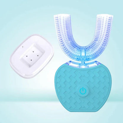 Advanced Sonic Toothbrush with U-Shape Design & Blue Light