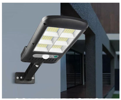 Remote-Controlled Solar LED Garden Light - Waterproof Motion Sensor, 6000K
