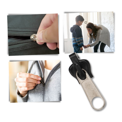 QuickFix Zipper Repair Kit with 6 Versatile Sizes for Easy Use