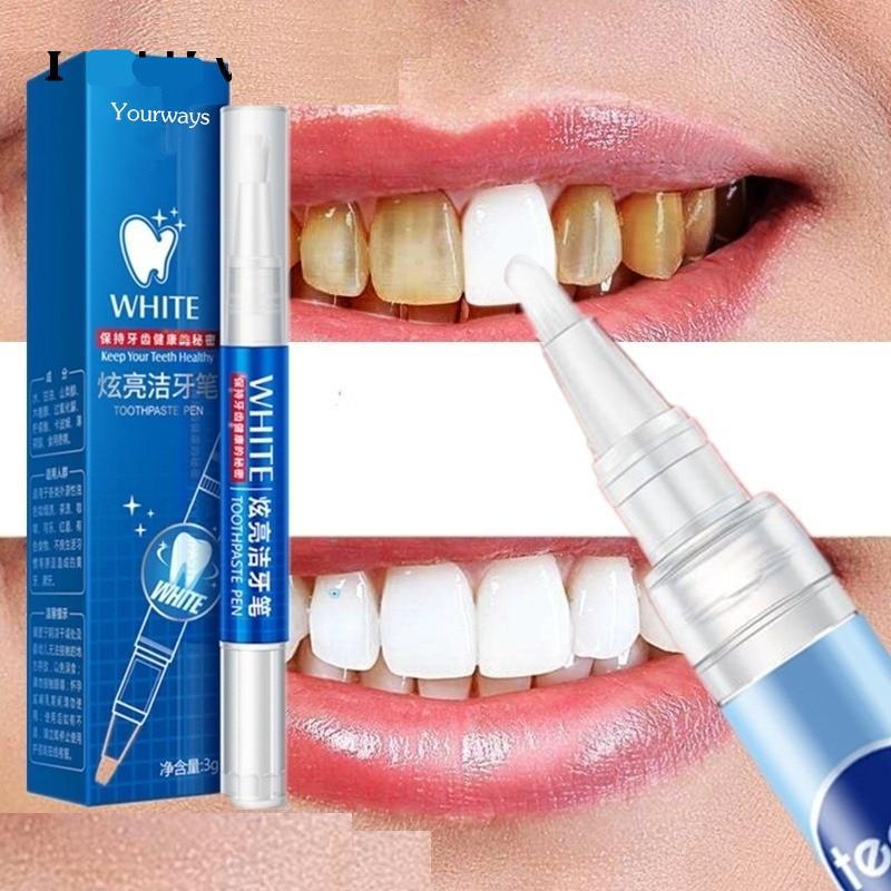 Portable Teeth Brightening Gel Pen with Natural Ingredients