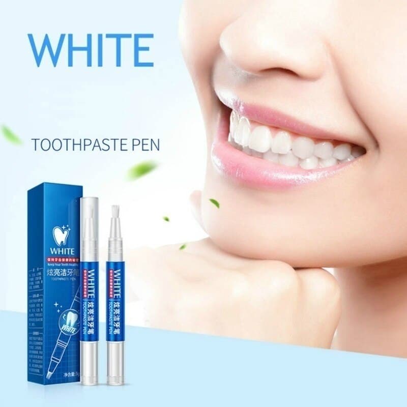 Portable Teeth Brightening Gel Pen with Natural Ingredients