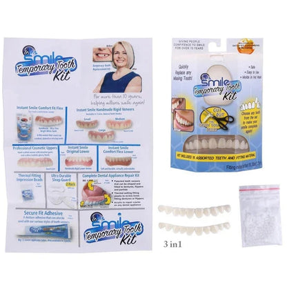 Instant Smile Enhancers - Temporary Dental Veneers
