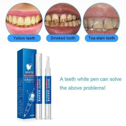 Portable Teeth Brightening Gel Pen with Natural Ingredients