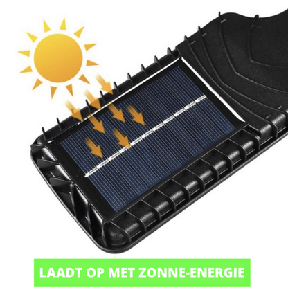 Remote-Controlled Solar LED Garden Light - Waterproof Motion Sensor, 6000K