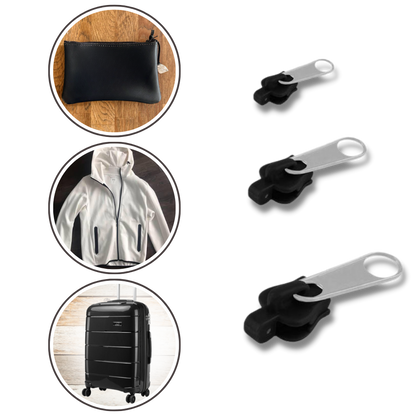 QuickFix Zipper Repair Kit with 6 Versatile Sizes for Easy Use