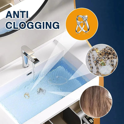 Smart Drain Stopper with Integrated Debris Filter