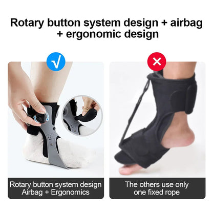 Adjustable and Comfortable Ankle Brace for Foot Drop – Lightweight Support