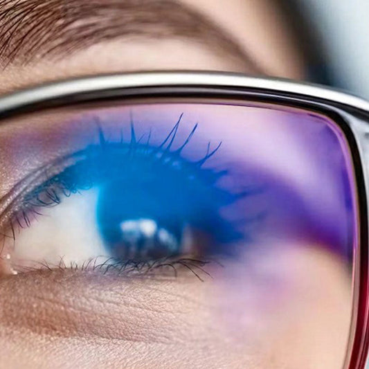 Adjustable Dual-Lens Glasses with Manual Focus for Everyday Reading