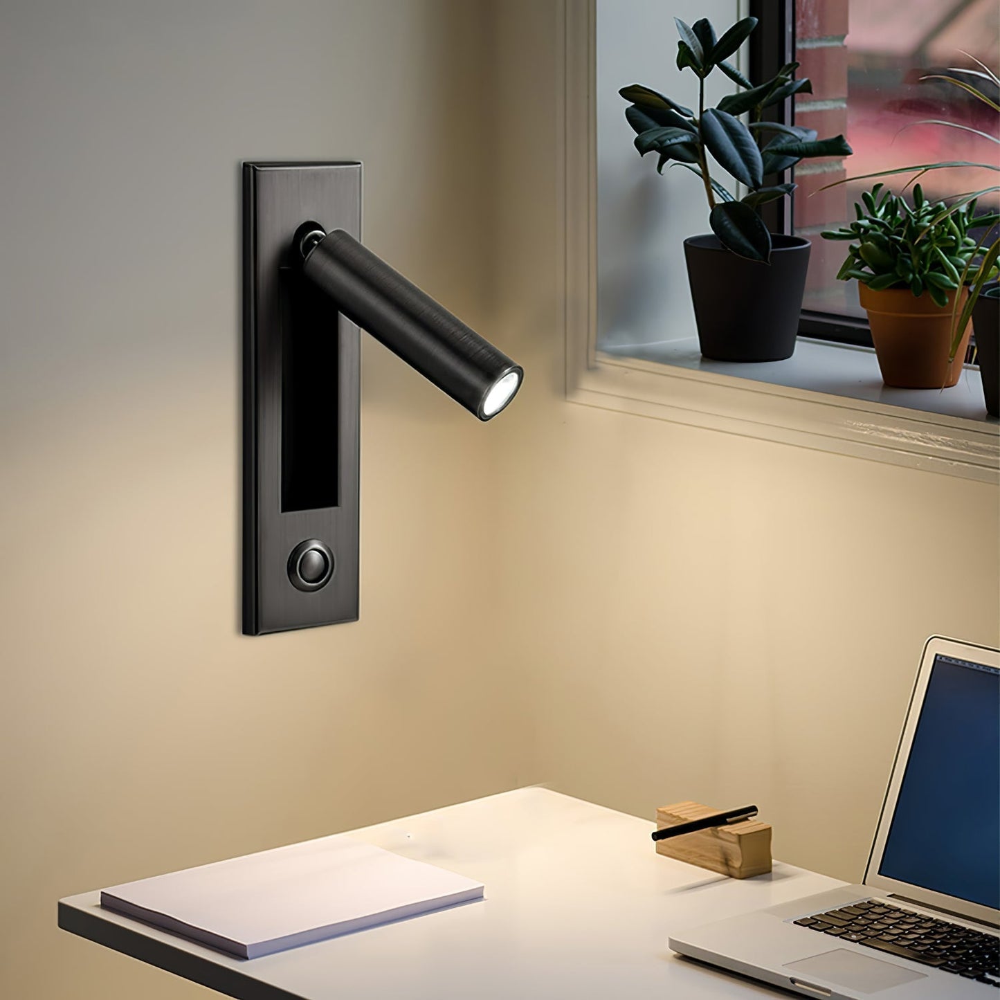 Adjustable Design LED Wall Light – Space-Saving Flush Mount