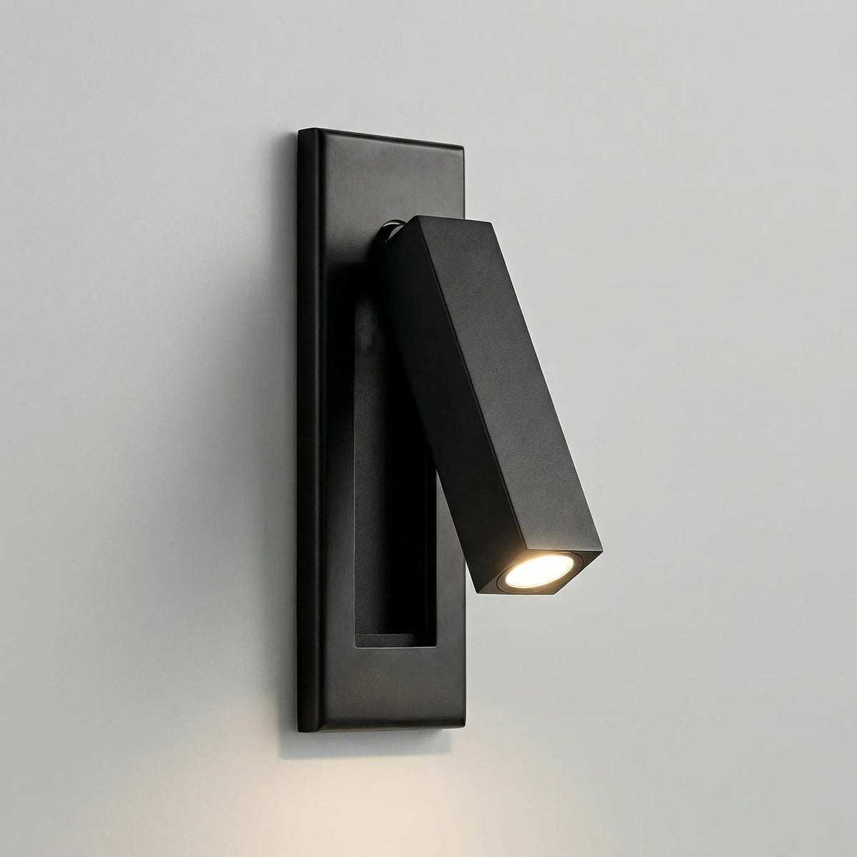 Wall Light with Adjustable Head for Reading | Compact Cozy Design