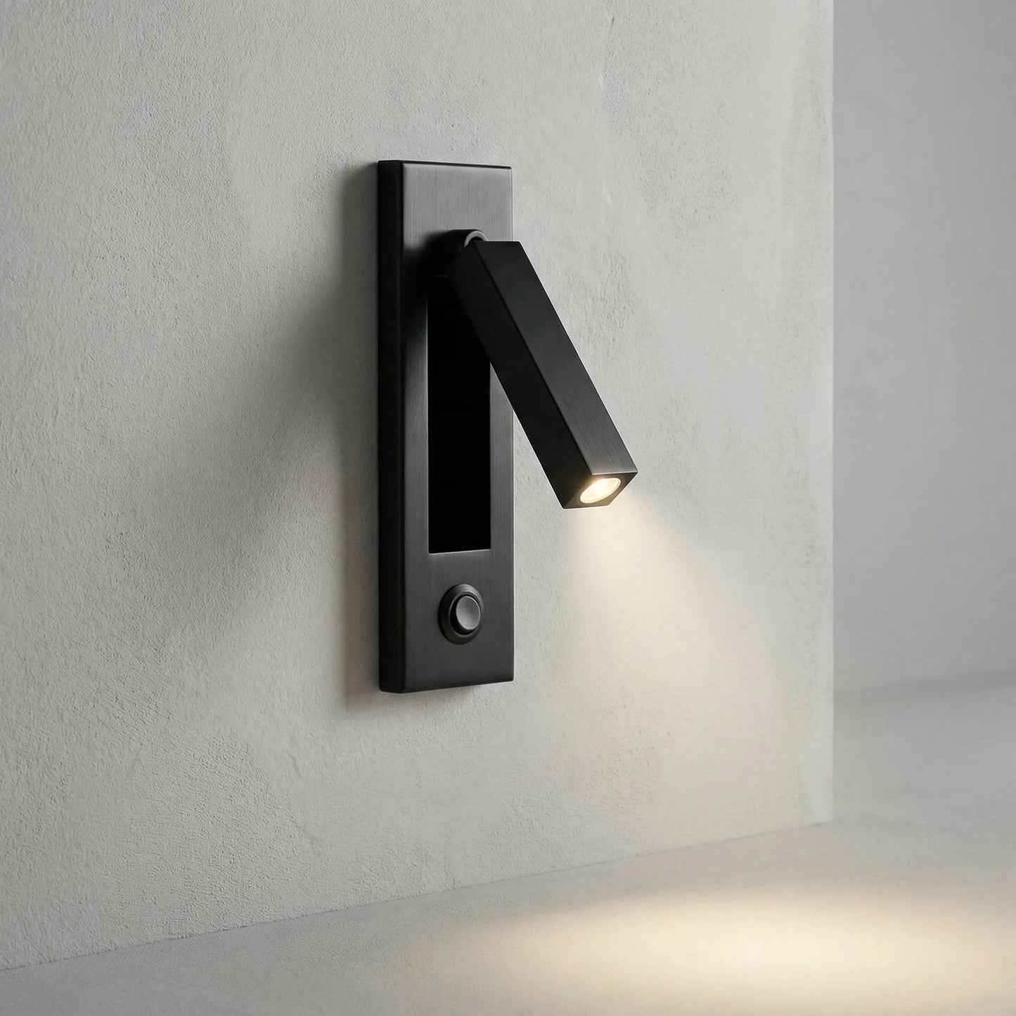 Wall Light with Adjustable Head for Reading | Compact Cozy Design
