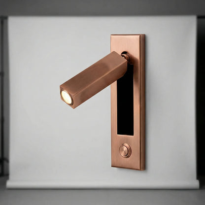 Wall Light with Adjustable Head for Reading | Compact Cozy Design
