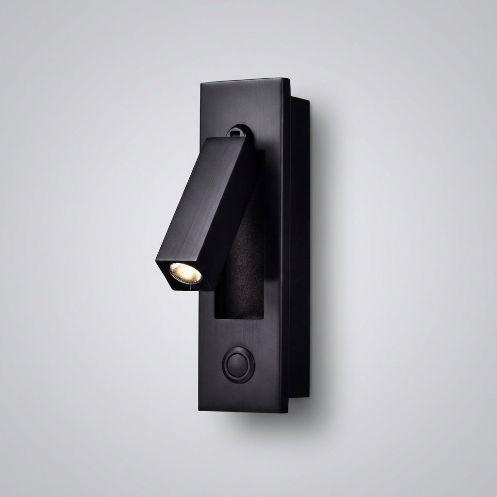 Wall Light with Adjustable Head for Reading | Compact Cozy Design