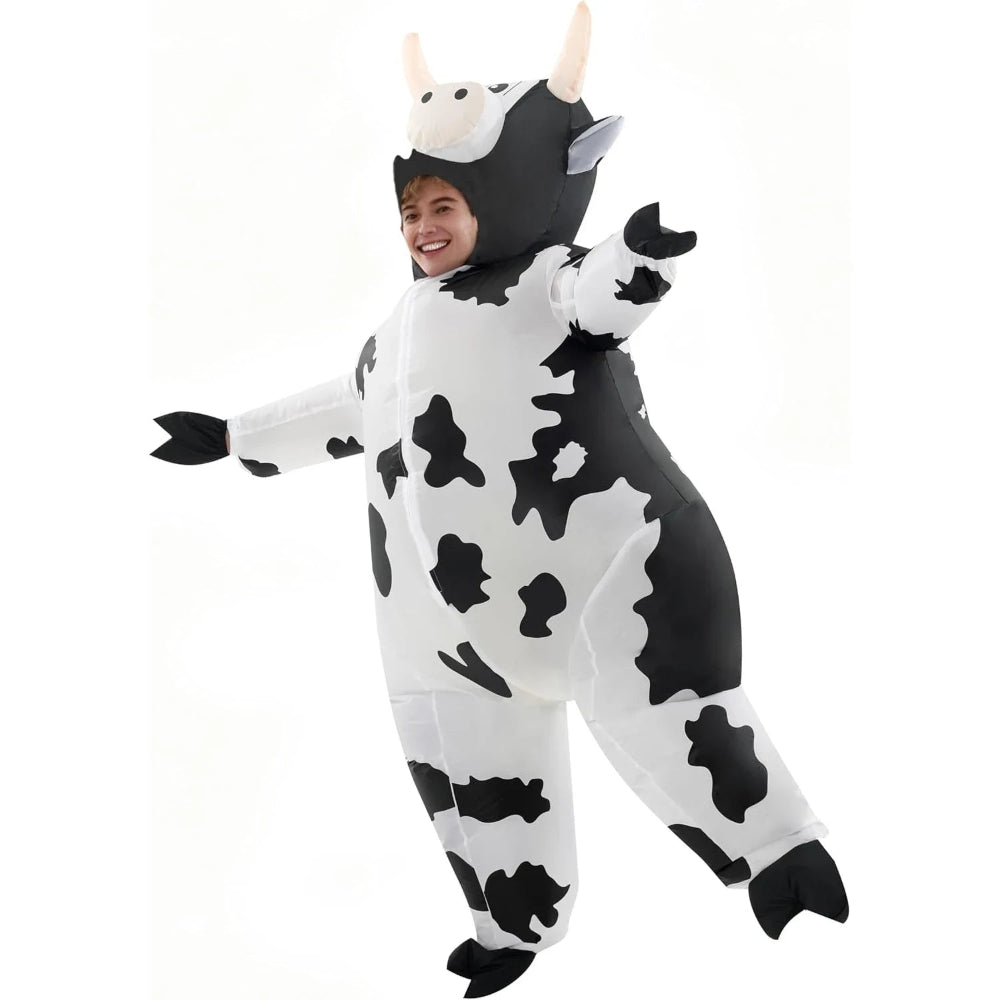Adult Inflatable Cow Outfit – Unique Party Costume for Fun Events