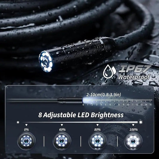 Adjustable Lens Inspection Camera – 1080P HD Versatile Tool