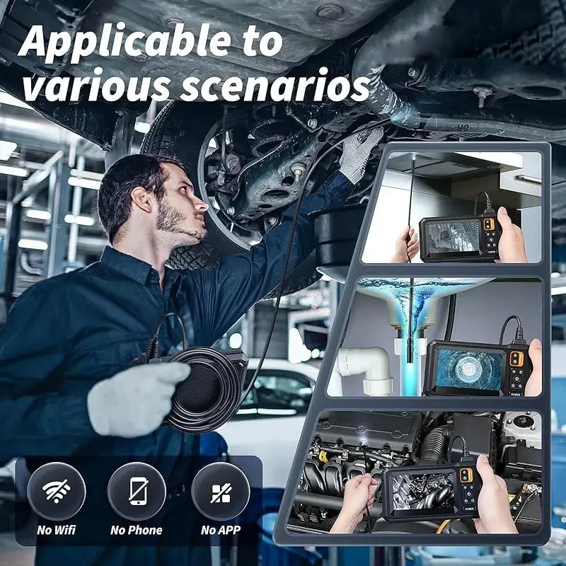 Adjustable Lens Inspection Camera – 1080P HD Versatile Tool