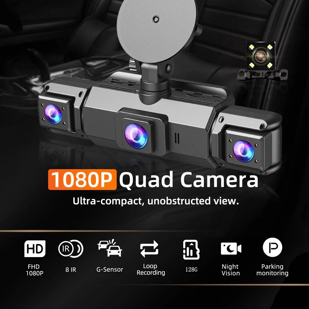 Dual Camera Wireless Dash System – Night Vision & Mobile Connectivity