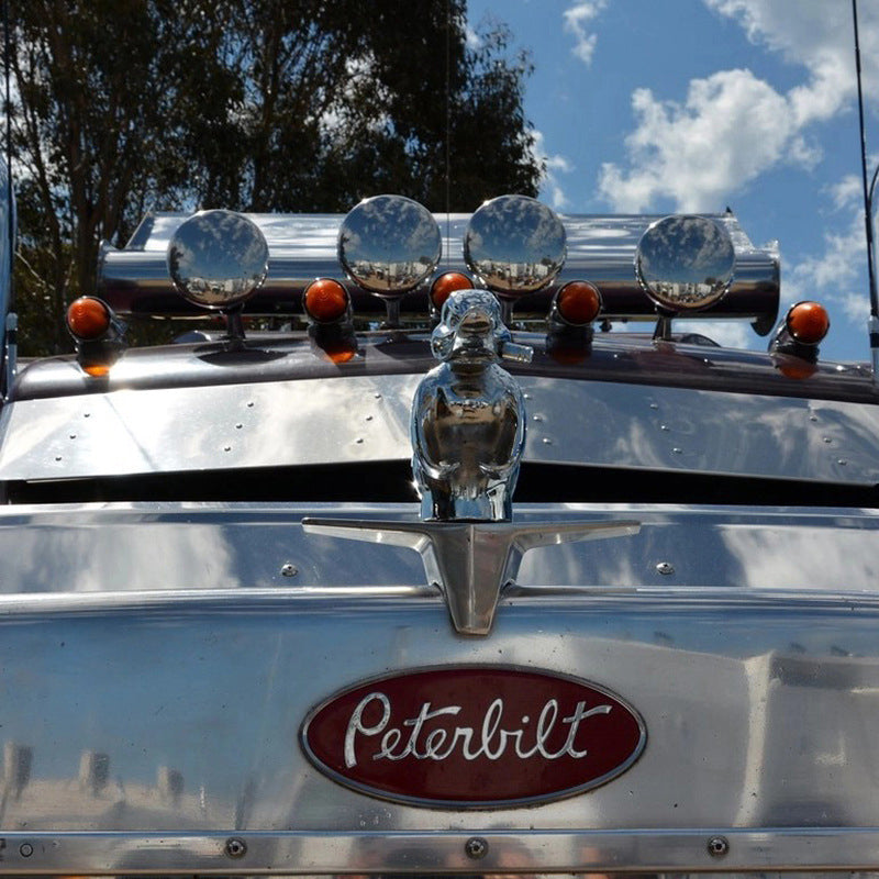 Rubber Duck Car Hood Ornament with Chrome Finish – Distinctive Decoration