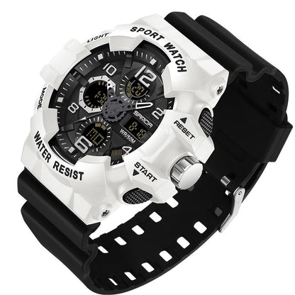 Durable Outdoor Digital Watch - Waterproof Military Style for Explorers
