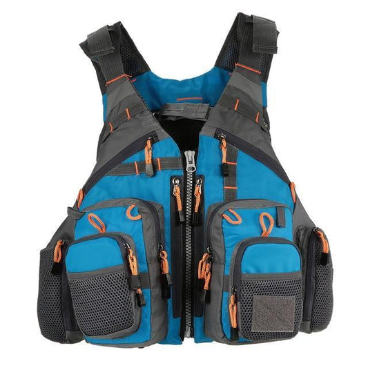 Adjustable Fishing Vest for Men - Comfortable Design with Ample Storage