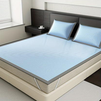 Lightweight Cooling Mattress Protector in Breathable Ice Silk