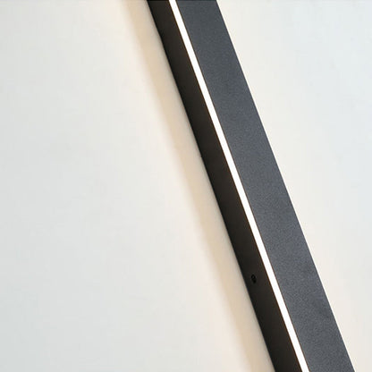 Outdoor LED Wall Light in Linear Minimalist Design