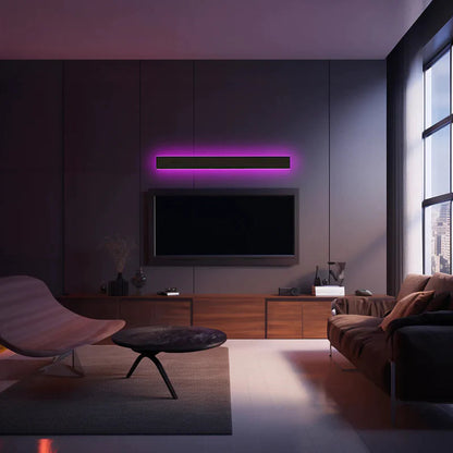 Outdoor LED Wall Light in Linear Minimalist Design
