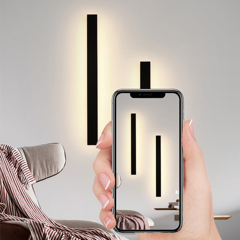 Outdoor LED Wall Light in Linear Minimalist Design
