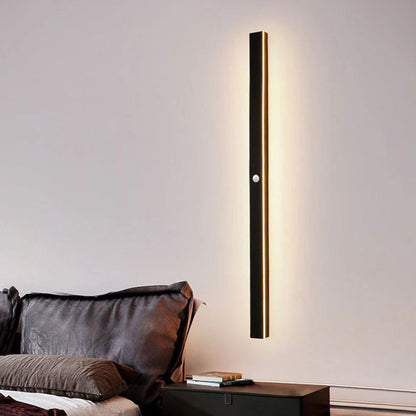 Outdoor LED Wall Light in Linear Minimalist Design