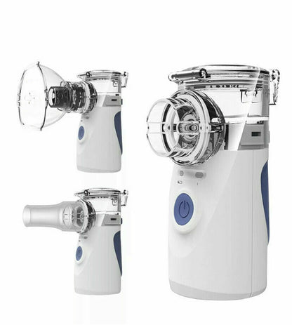 Rechargeable Battery-Powered Ultrasonic Nebulizer for Portable Relief