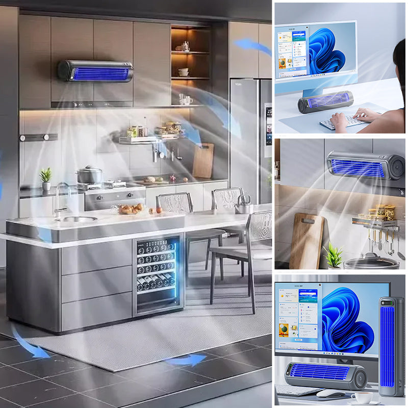 Compact Portable Air Cooler – Rechargeable for Efficient Cooling
