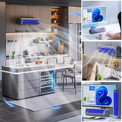 Compact Portable Air Cooler – Rechargeable for Efficient Cooling