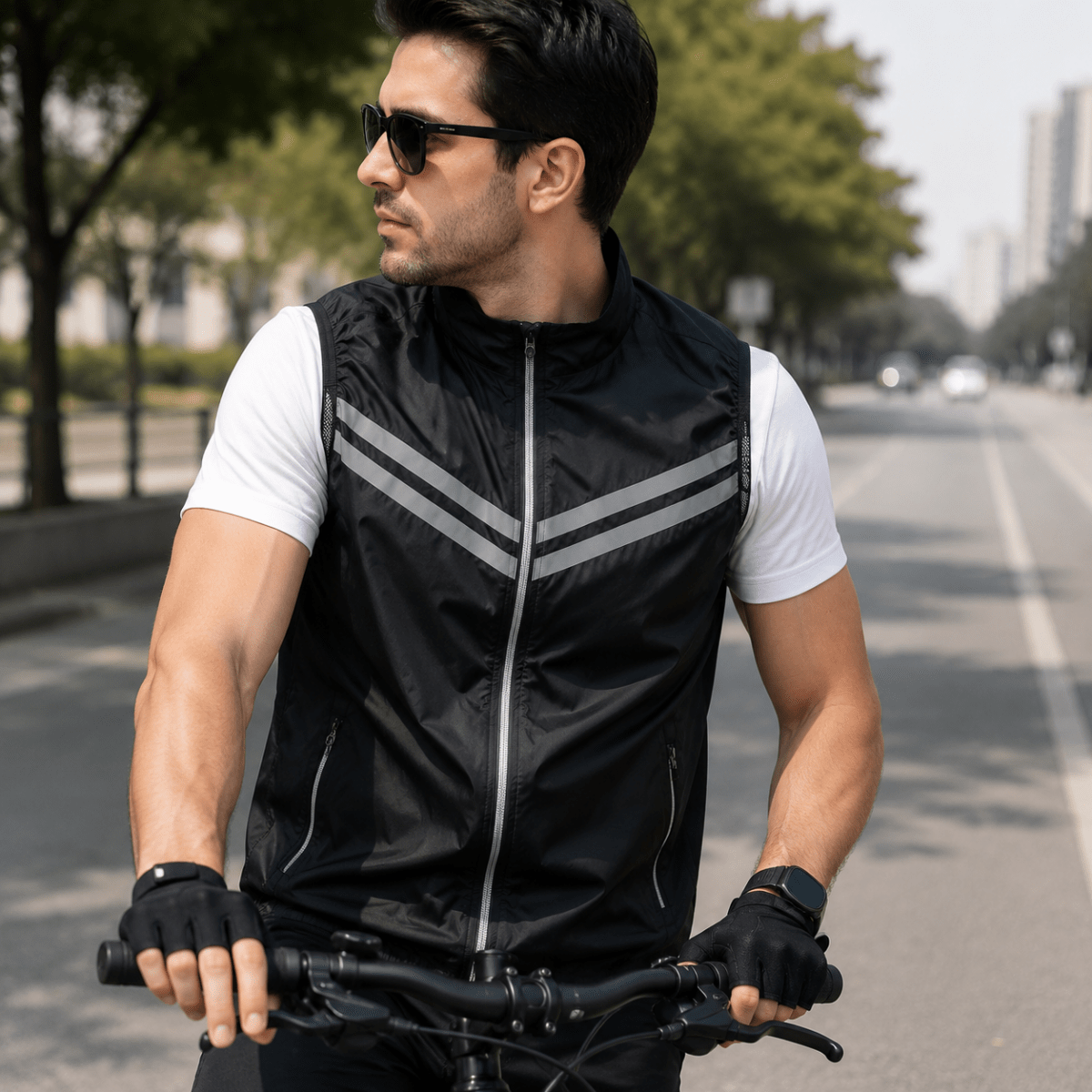 Lightweight Outdoor Cooling Vest Featuring Integrated Fan for Comfort