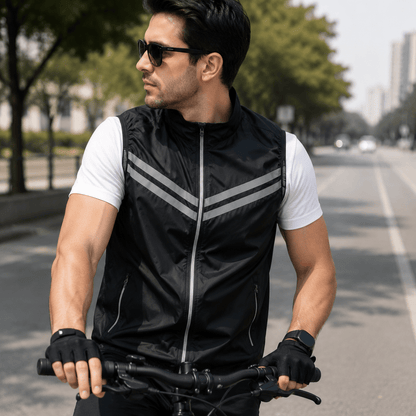 Lightweight Outdoor Cooling Vest Featuring Integrated Fan for Comfort