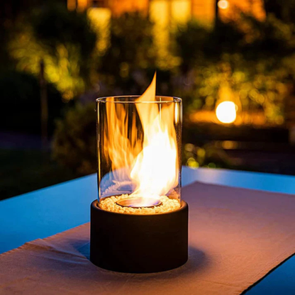 Indoor and Outdoor Bioethanol Fireplace Lamp - Smokeless Design