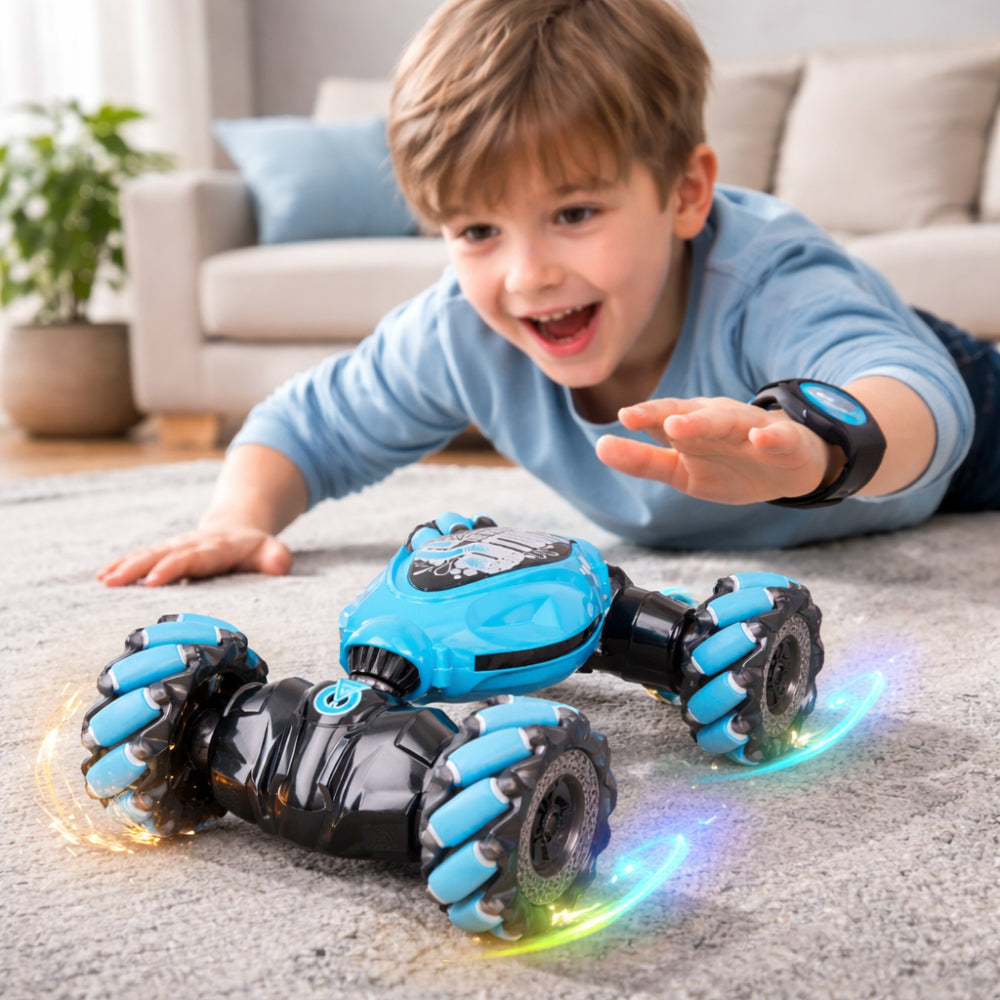 All-Terrain Remote Control Car with Gesture Control & RGB Lighting