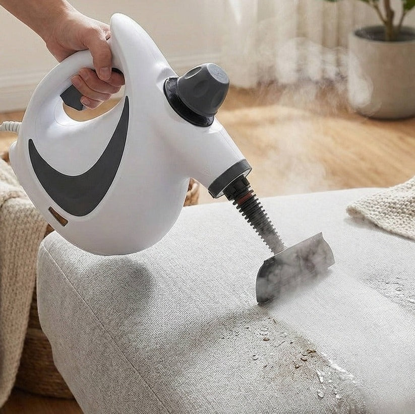Portable Steam Cleaner with 4 Nozzles - Quick Heating for Thorough Cleaning