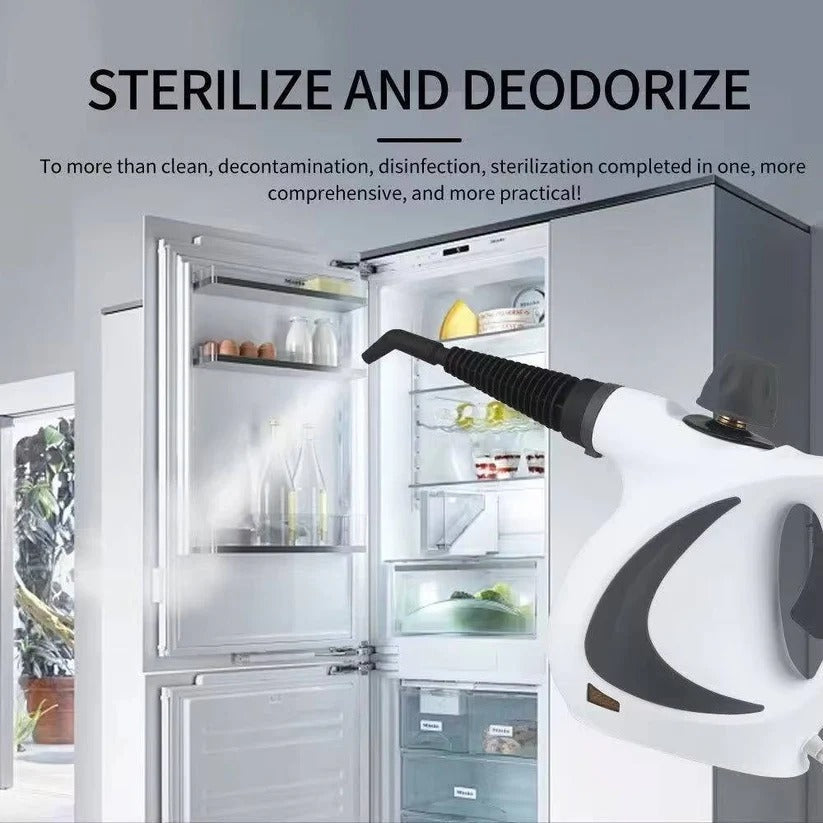 Portable Steam Cleaner with 4 Nozzles - Quick Heating for Thorough Cleaning