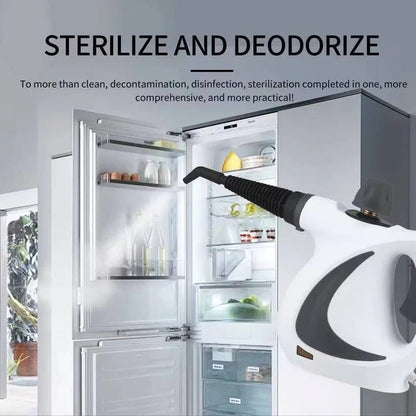Portable Steam Cleaner with 4 Nozzles - Quick Heating for Thorough Cleaning