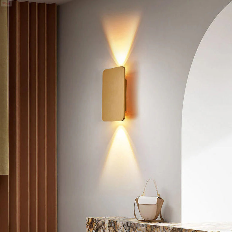 Sleek Design LED Wall Sconce Lamp with Dual-Light Feature