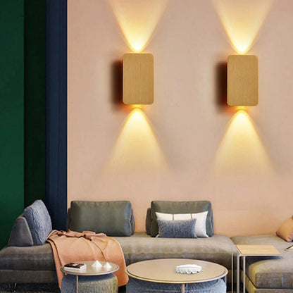 Sleek Design LED Wall Sconce Lamp with Dual-Light Feature